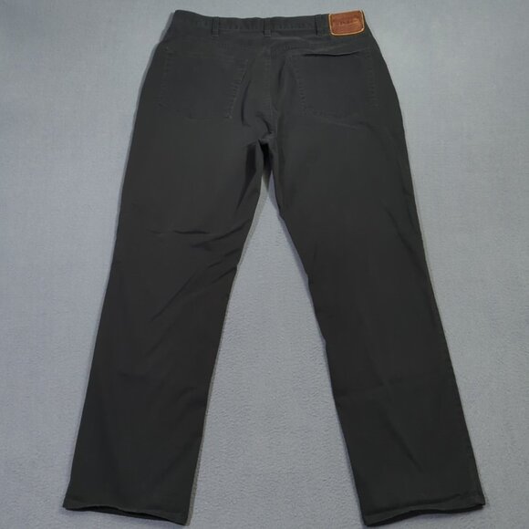 Polo Ralph Lauren Pants Men's 36x32 Fits 34x31 Black 5 Pocket Chino - Picture 2 of 12